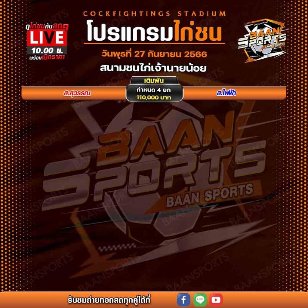 โปรแกรมไก่ชน